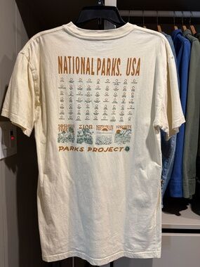 Parks Project National Parks Checklist Graphic Tee L